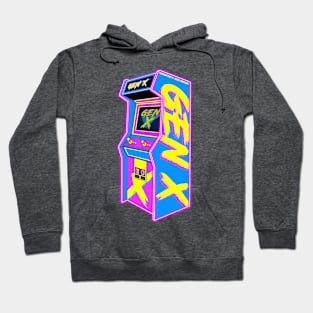 Gen X Arcade Cabinet Hoodie